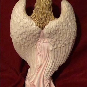 Dry Brushed Vintage and Rare Ceramic Angel